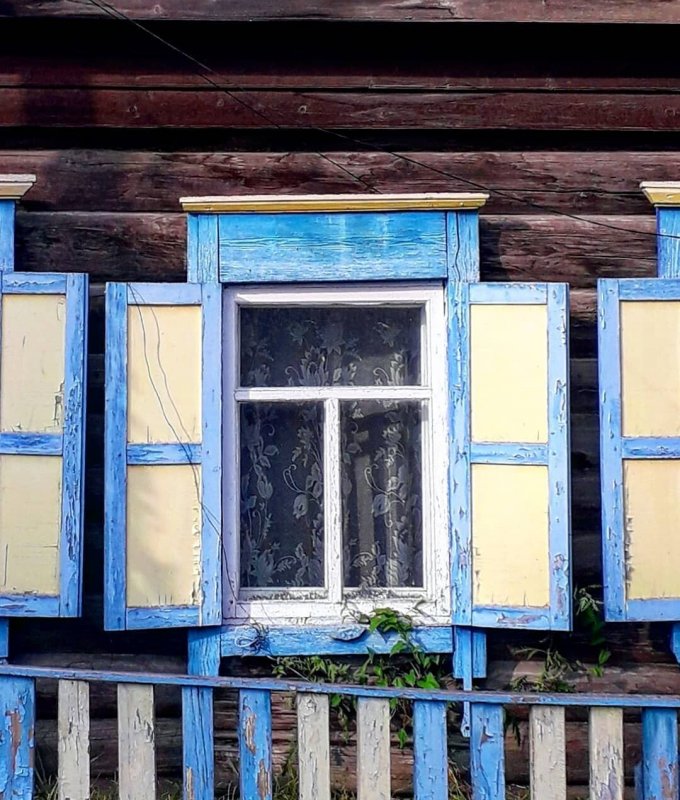 Размер деревенского окна