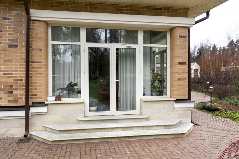 Французские двери VEKA