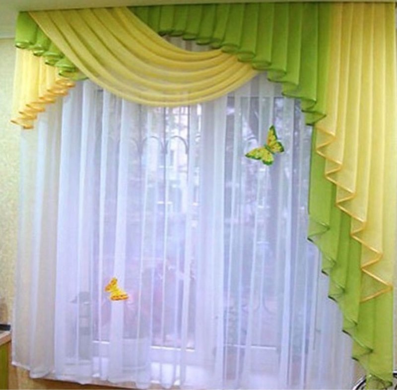 Штора для кухни ТАМИТЕКС 4441035 260х294см