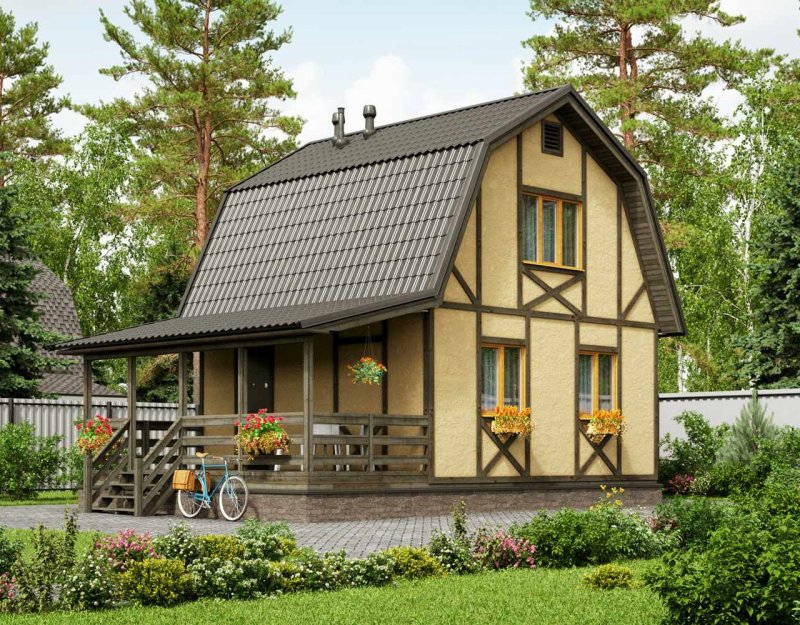 HUF haus фахверк Шале