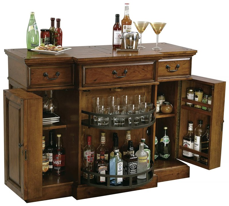 Барный шкаф Howard Miller Toscana Wine & Bar Cabinet 695-016