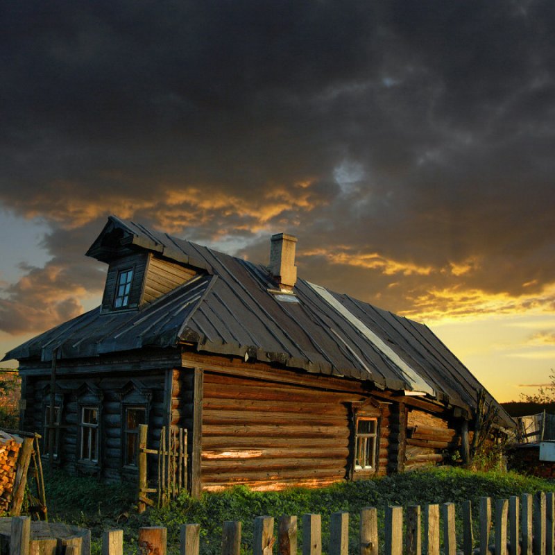 Деревенский домик