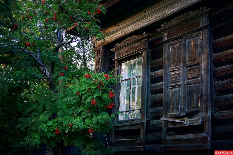 Осень старый дом