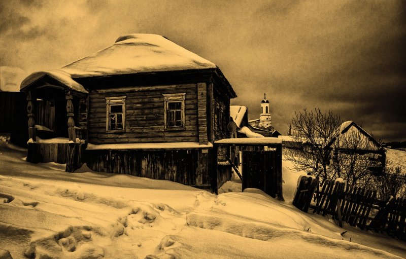 Деревня в прошлом