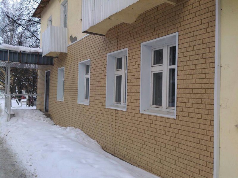 Сайдинг ю пласт кирпич песочный