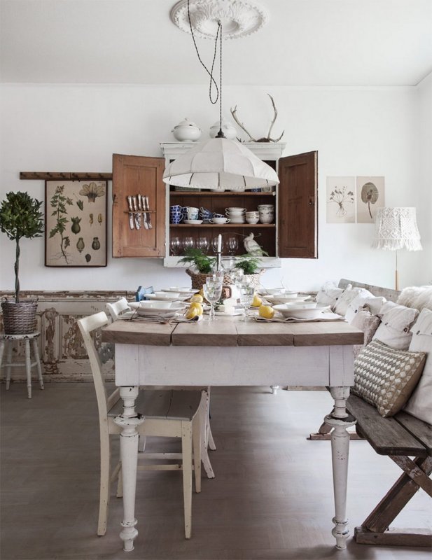 Shabby Chic стиль в интерьере