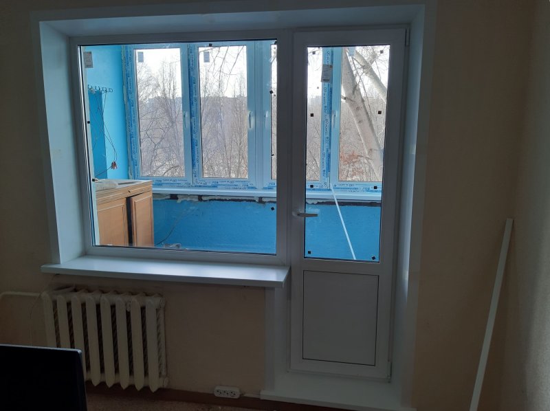 Балконный блок в панельном доме