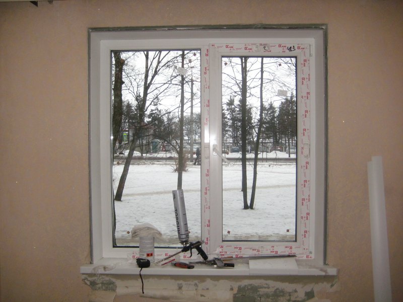 Пластиковые окна установленные
