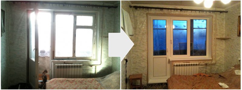 Пластиковые окна в панельном доме