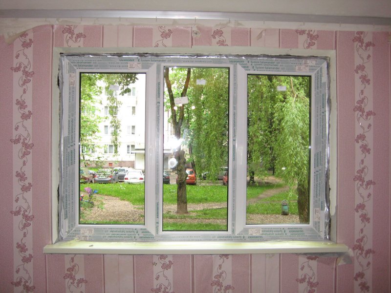 Установка пластиковых окон