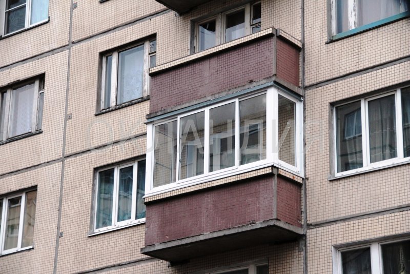 Откосы окна на балконе
