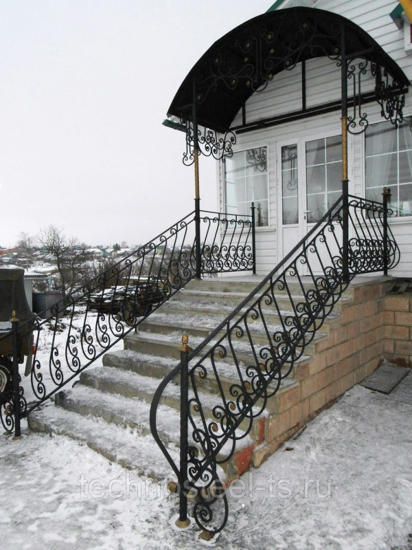Кованые перила
