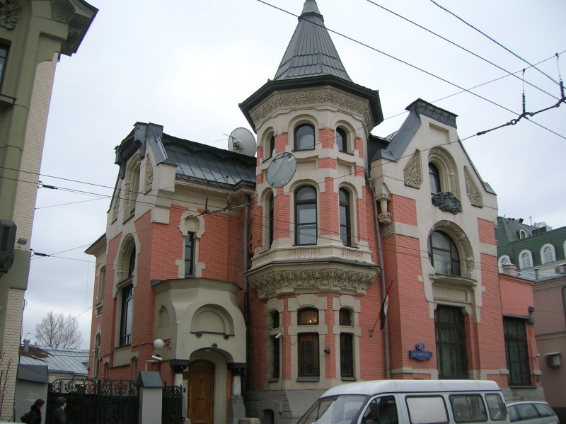 Дом Кекушева (особняк Кекушевой) на Остоженке (Москва), 1901—02гг.