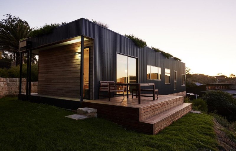 Barn House с плоской крыши