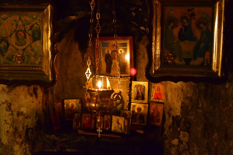 Лампада в церкви