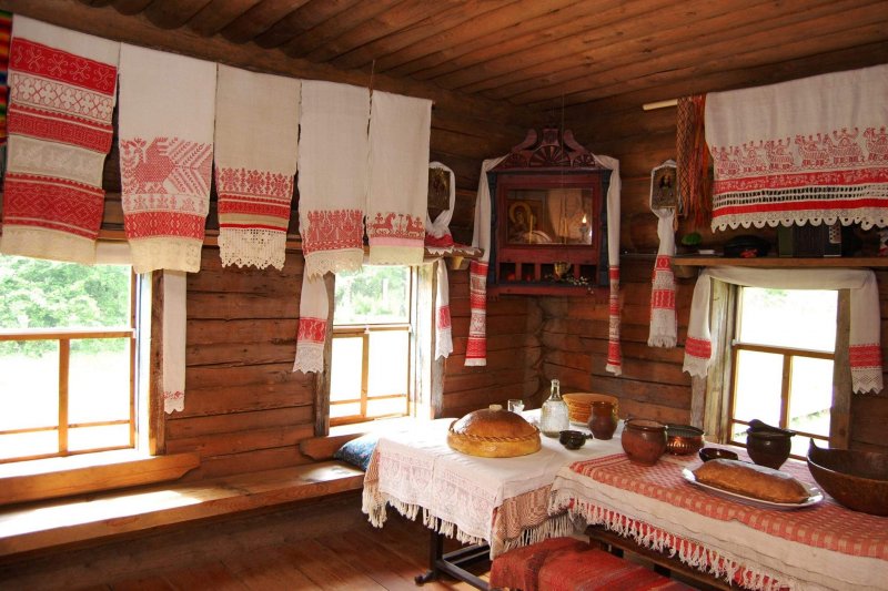 Красный угол в избе