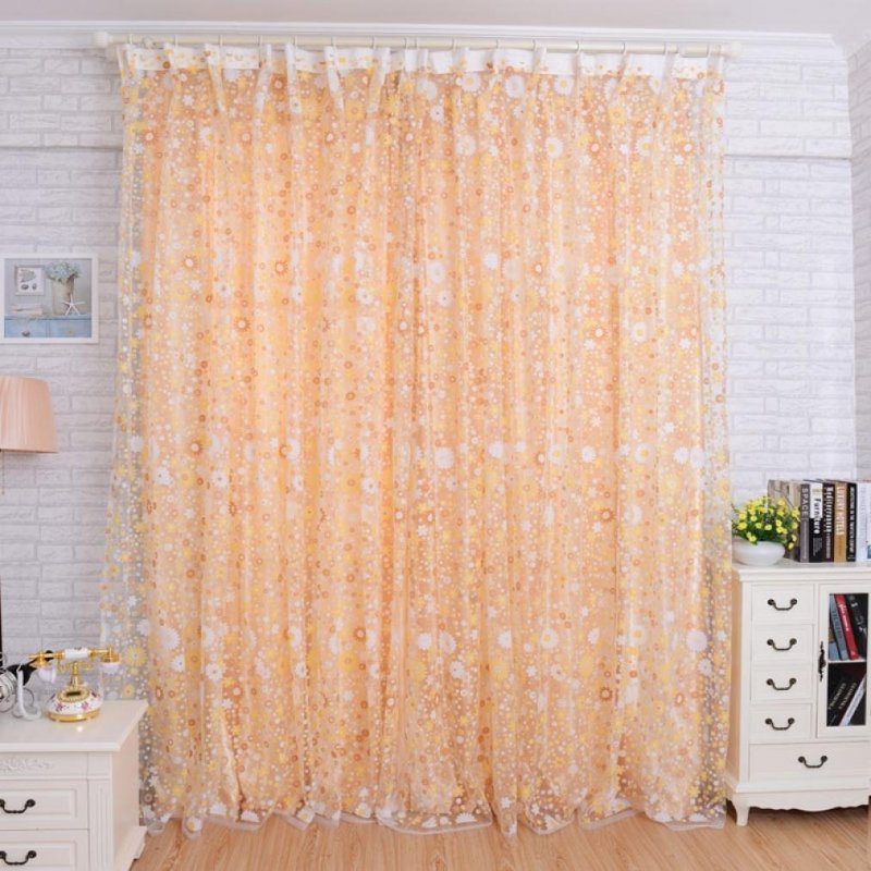 Тюль занавеска Mesh embroiddery Curtain 140*260 модель gzg134-3 Royal Union