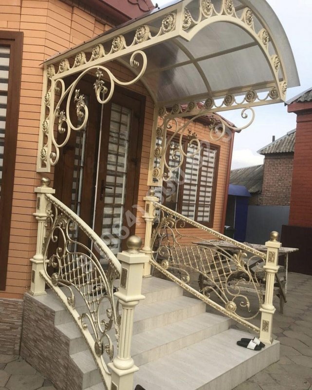 Кованое крыльцо