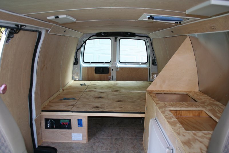 Camper van Interior