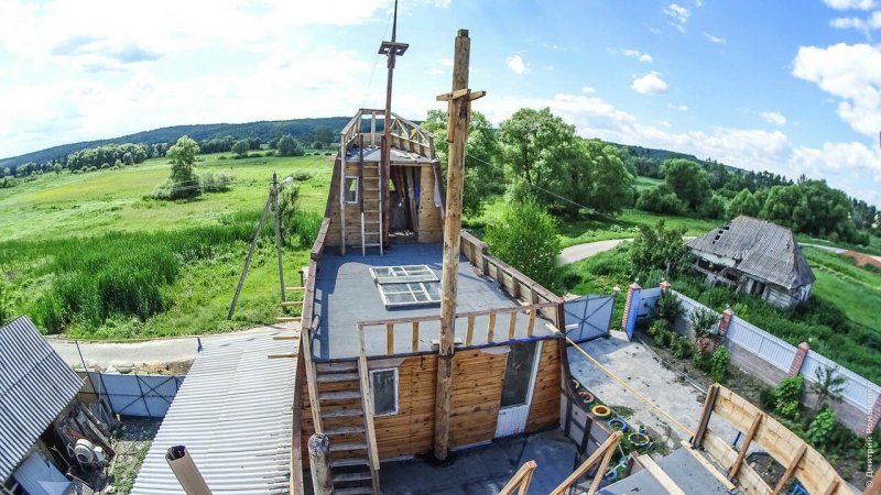 Село Купино Белгородская область дом корабль