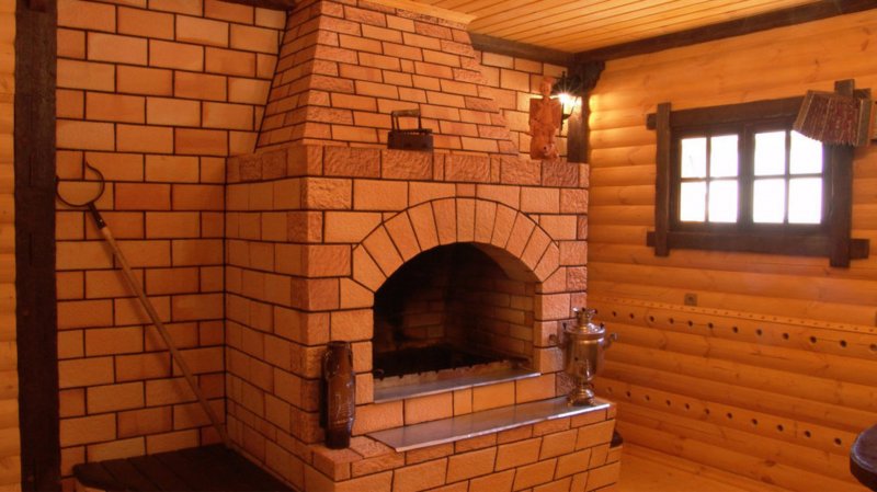Красивые печи из кирпича для дома