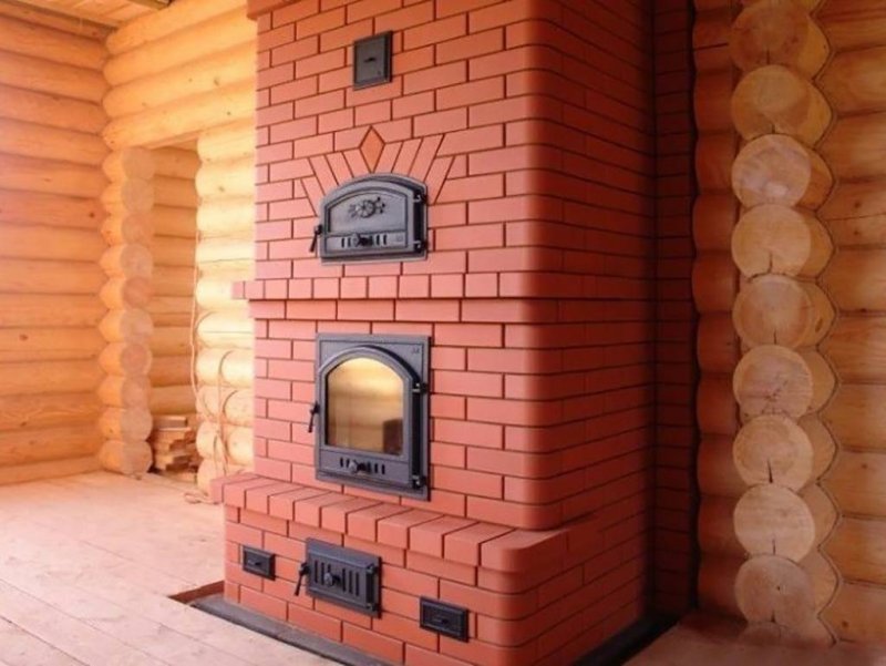 Варочная кирпичная печь голландка