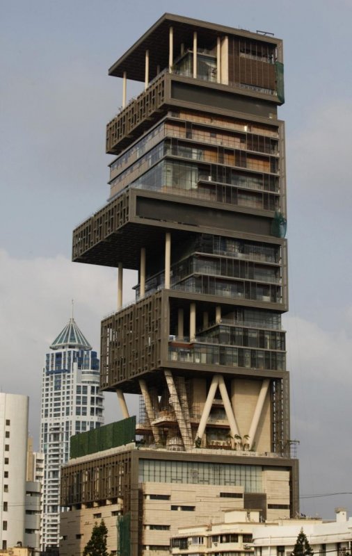 Небоскреб Antilla Mumbai