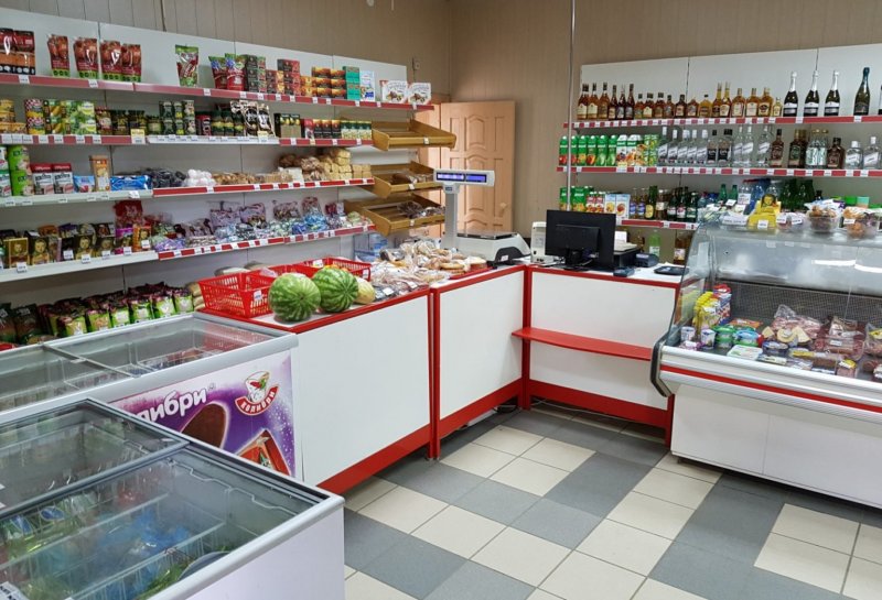 Маленький продуктовый магазин