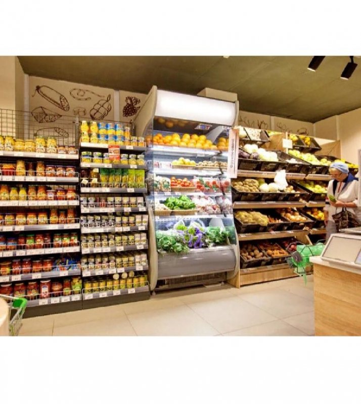 Дизайн продуктового магазина