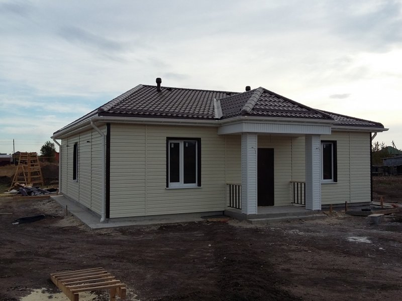 Картинки одноэтажных домов эконом класса