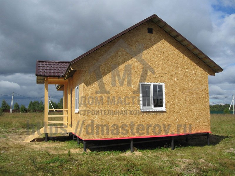 Каркасный дом 70 м2