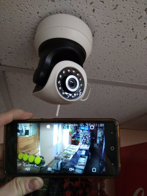 Wi-Fi IP камера поворотная 2мп 1080p