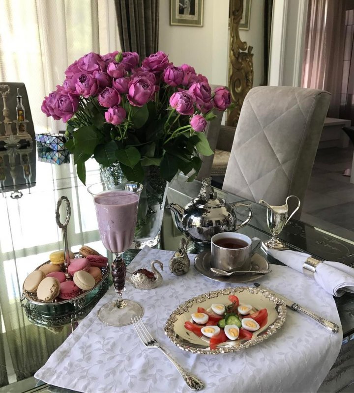 Столовая сервировка Яны Рудковской