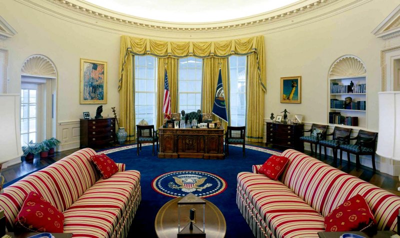 Кабинет президента США В белом доме