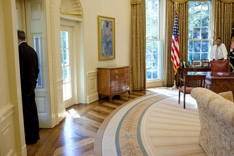 The White House овальный кабинет