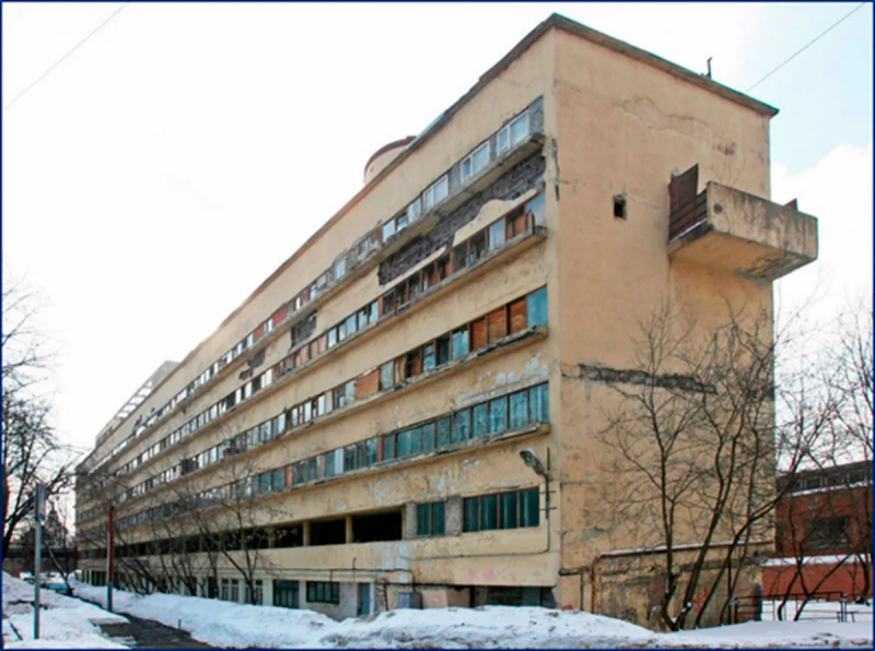 Дом Наркомфина лекторий