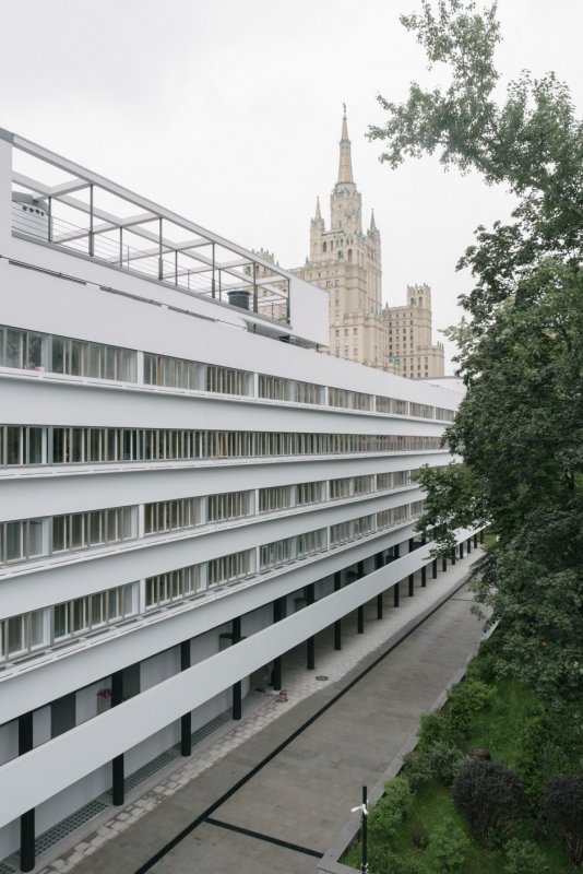 Гинзбург Архитектор дом Наркомфина