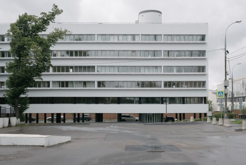 Дом Наркомфина архитектора м. ГИНЗБУРГА
