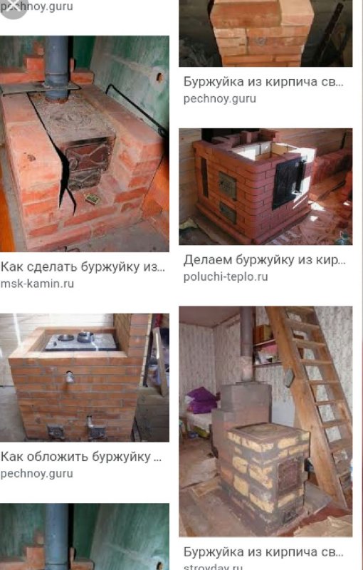 Отделка облицовочным кирпичом печи в