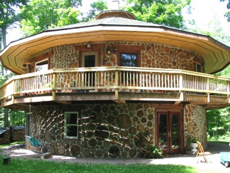 Cordwood технология строительства