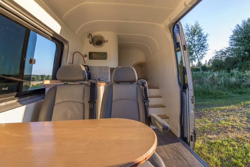 Mercedes Sprinter Camper van Interior