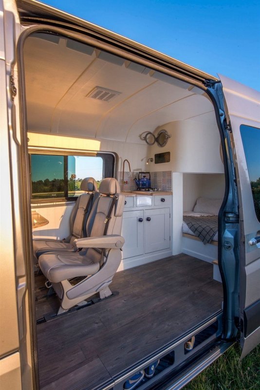 Mercedes Sprinter Camper van Interior