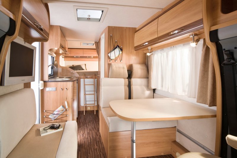 Автодом Ford Transit планировка