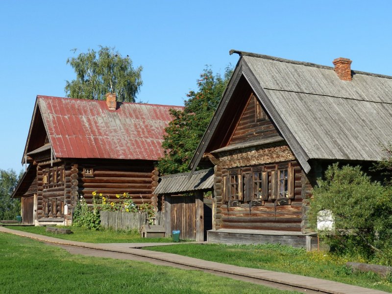 Деревенский домик