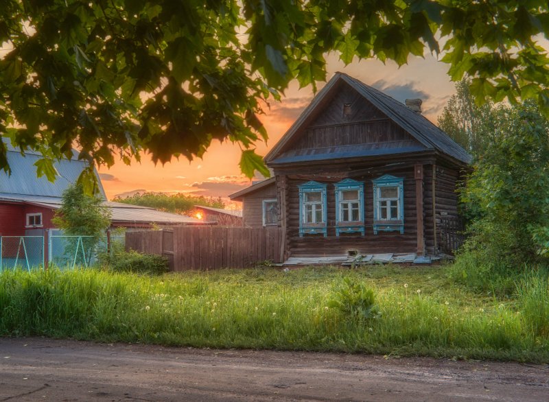 Деревенский домик