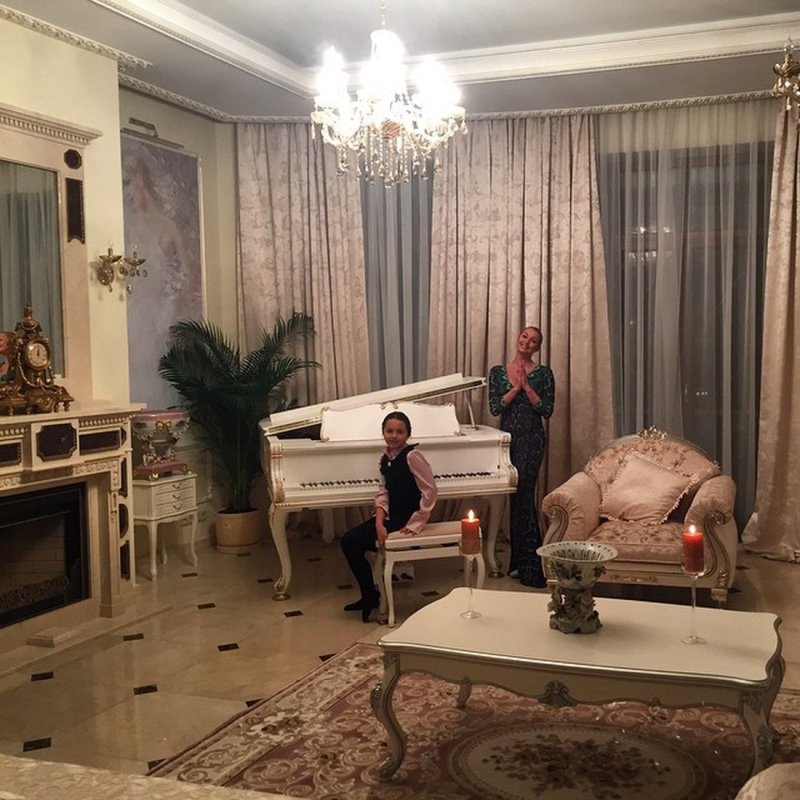 Интерьер в доме Анастасии Волочковой