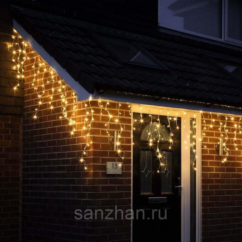 Гирлянда бахрома led 2700к 5.3х0.7м ip44 (cl23)