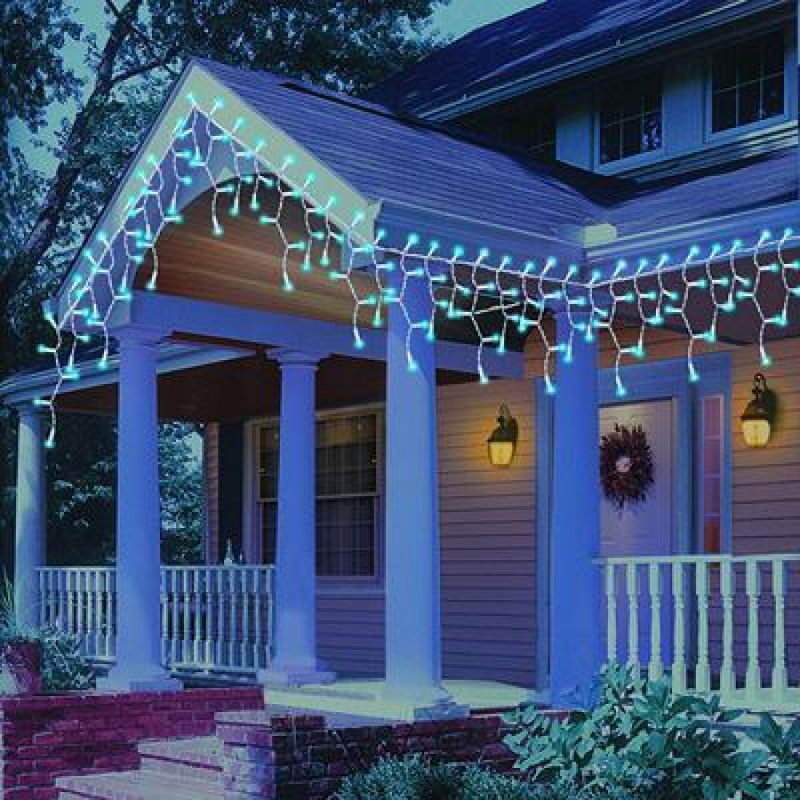 Гирлянда ULD-e5505-196/dtk White-Blue ip20 Stars-1