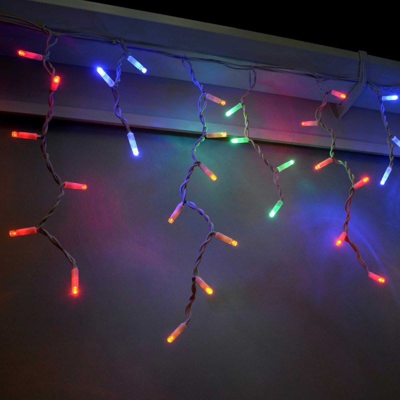 Электрогирлянда комнатная «сетка» 1.5x1.5 м 96 led Мультисвет