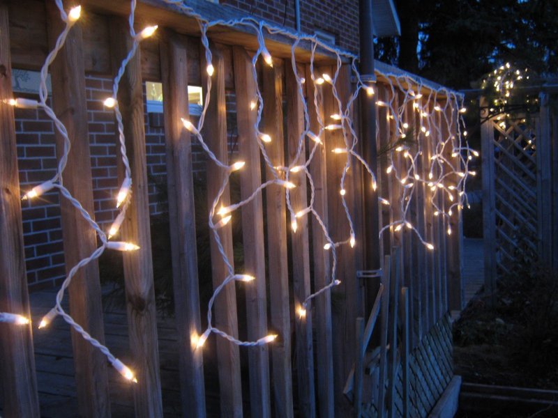 Бахрома со светодиодами led Lights 100 дом улица